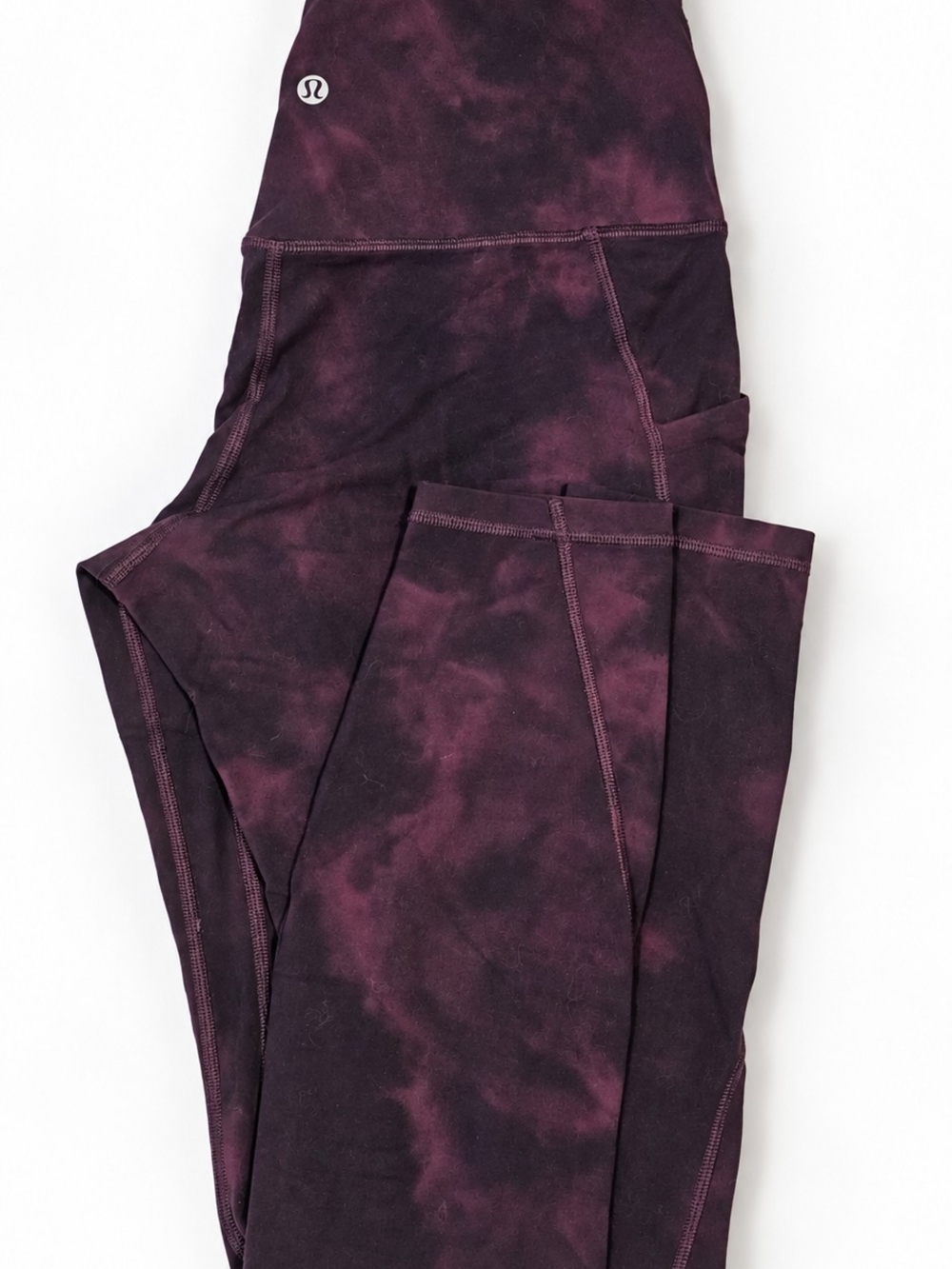 lululemon athletica Plum Tie-Dye High-Rise Leggings